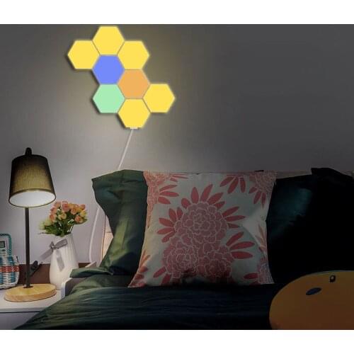 Modern LED Night Lights for Bedroom Home Quantum Lamp Modular Sensitive Touch Light Indoor Lighting Decor Magnetic Night Lamp
