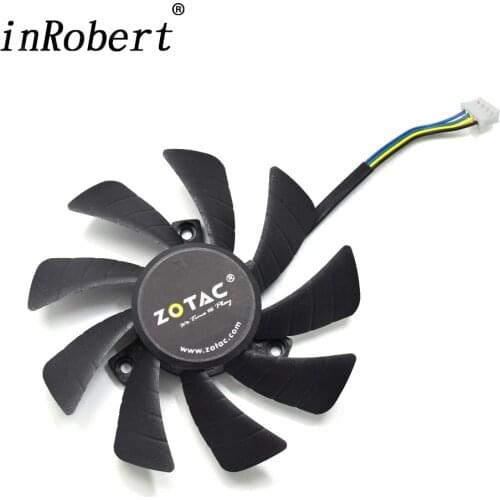 New 85MM T129215SH 4Pin Cooler Fan Replacement For ZOTAC GTX 1060 960 GTX1060 3GB ITX mini Graphics Video Card Cooling Fans