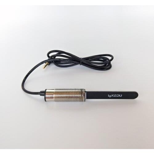 Soil Moisture Temperature Light Three-in-one Waterproof Probe Wire Length 1 Meter