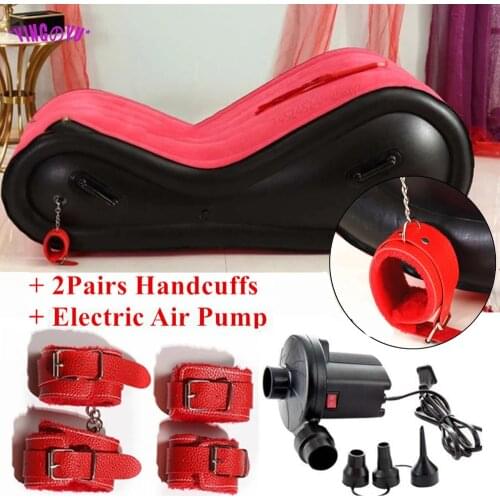 Adults Games Fast Infaltable Sex Sofa Sex Furniture Loafer Chairs Couples Sleeping Bed Sexy Erotic BDSM Sex Toys for Women Men