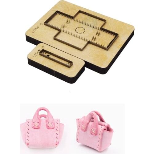 SMVAUON Japanese Steel Knife Coin Purse Pendant Diy Leather Die-Cut Laser Cutting Pendant Jewelry Suitable For Big Shot Sizzix