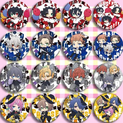 1pc 58mm DRP HypnosisMic Division Rap Battle Iruma Nirou Arisugawa Doppo badges brooch nice collect