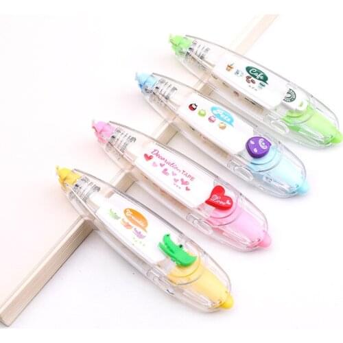 1pcs Korea Stationery Creative Press Lace Correction Tape