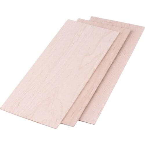 3Pc Maple Head Veneer Headplate Headstock Luthier Tonewood for Guitar Making