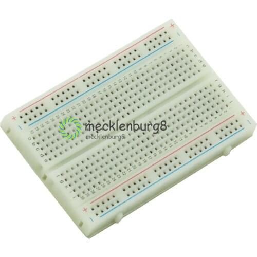 400 Tie Points Holes Universal Solderless PCB Breadboard Mini Test Protoboard DIY MB102 Bread Board For Bus Test Circuit Board