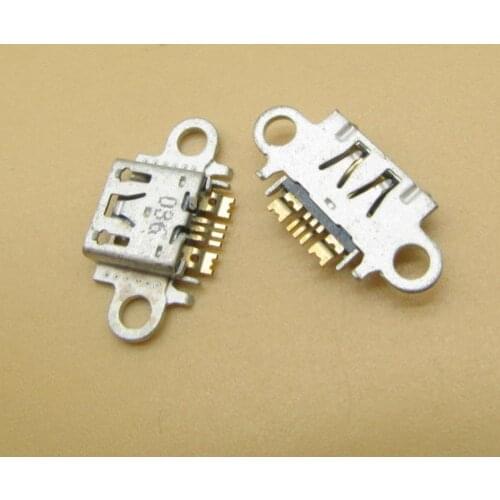 50pcs 5pin Micro USB Jack Connector Socket for Vivo X9plus x9p Charging Port Charge Socket