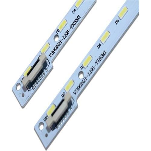 50 PCS/lot LED backlight strip for Panasonic TX-39AS650B 39ASW504 39ASW654 TH-39A400 TC39A400B TC39A600B V390HJ1-LE6-TREM