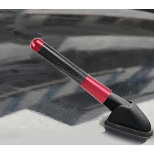 Car Roof Antenna Enhanced Signal 8cm Short Stubby Mast Car Radio Aerial Antenna for MG3 MG6 Benz Mazda BMW Honda
