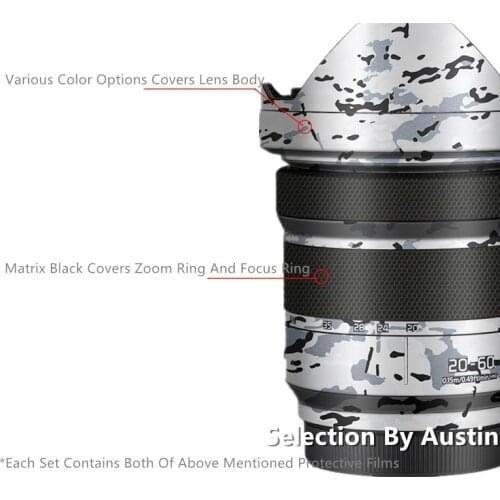 Anti-scratch Lens Skin Decal Guard For LUMIX S 20 60 F3.5-5.6 Wrap Film Sticker Protector Wear Cover