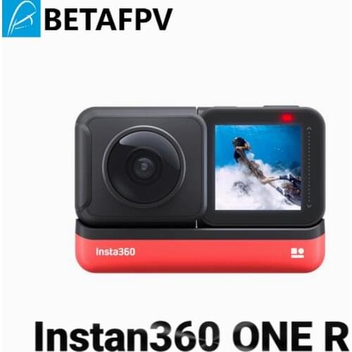 BETAFPV Insta360 ONE R Sony 1/2.3" CMOS 5.7K Dual-Lens 360 Build 4K Wide-Angle Build.Bluetooth and Wi-Fi connectivity