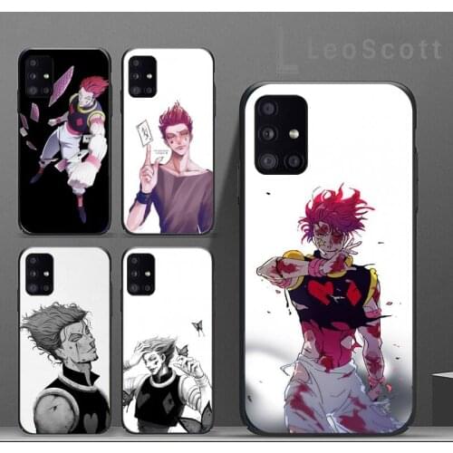 Hisoka Anime Hunter X hunter Phone Case For Samsung A40 A50 A51 A71 A20E A20S S8 S9 S10 S20 Plus note 20 ultra 4G 5G