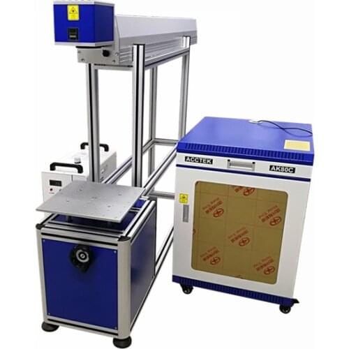Co2 Galvo Laser 60w 90w 150w Co2 Laser Marking Machines with Laser Tube / laser marking machine price