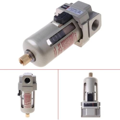AF3000-03 Air Filter 3/8\" Air Compressor Inline Drain Filter Moisture Separator 449C