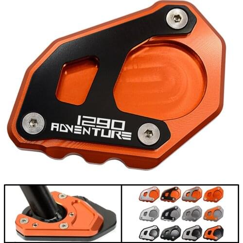 For 1050 1090 1190 1290 Adventure All Years Motorcycle Foot Side Stand Pad Plate Kickstand Enlarger Support Extensio 1290ADV