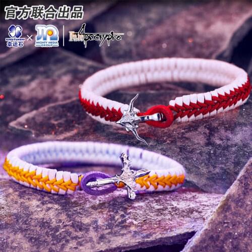 Fate Apocrypha Anime Bracelet Hand Strap Jeanne D'arc Mordred Saber Ruler Cosplay Fate Grand Order fgo FA Gift
