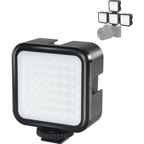 Photography Mini LED Light 3W Camera Fill Light 49 Lamp Beads Dimmable Brightness Portable Video Making Light