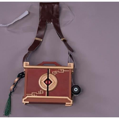 Genshin Impact Yanfei Weapon Props bag cosplay props for Halloween Fancy Stage Performance Props Anime Adult COS Christmas Gift