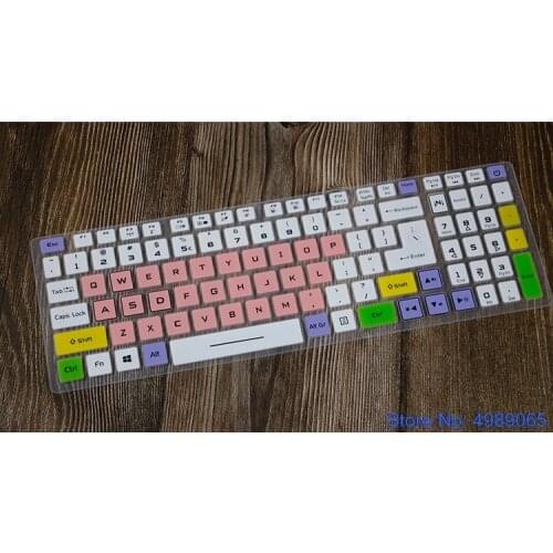 Silicone notebook Laptop Keyboard Cover skin for Acer Predator Helios 300 PH315-52 PH315-53 Nitro 5 AN515-54 AN515-55 2020