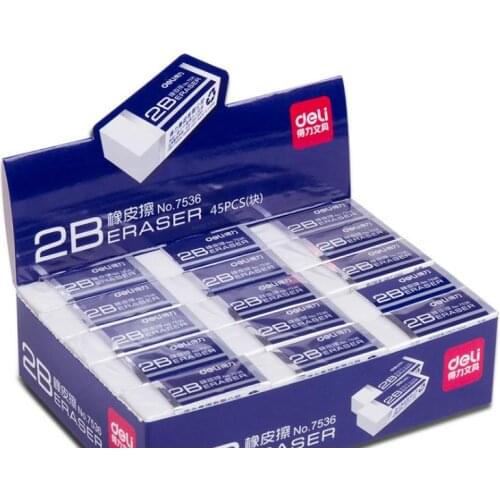 3 Pcs Soft Rubber 2B Pencil Eraser Student Art Sketch Painting Correction Supplies School Exam Writing Eraser Stationery