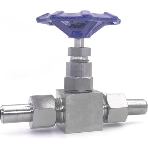 Fit 10/12/14/16/20mm Tube OD Butt Welding Needle Valve Crane Flow Control 304 Stainless Steel 2230 PSI Water Gas Oil