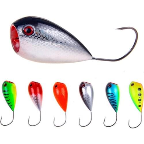 1 PCS Fishing Lures Big mouth single hook hitting water waves 13g/8cm Bait Hard Bait Artificial Wobblers Plastic Fishing Tackle