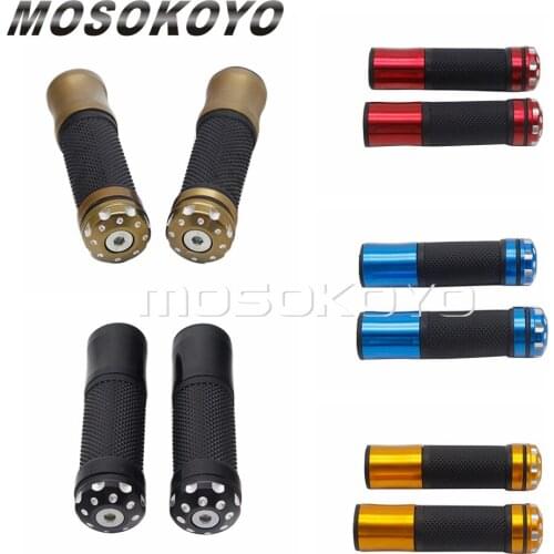 Sports Bike 7/8" 22mm Handlebar CNC Aluminium Motorbike Universal Handlear Grips For Suzuki Honda Yamaha Kawasaki Dirt Bike