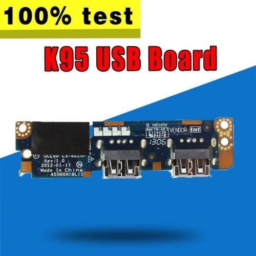 For Asus K95V K95VB K95VJ K95VM A95V A95VB A95VJ A95VM R900V USB Board IO Board