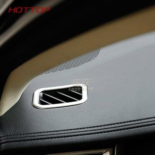 Stainless Steel Carbon Upper Air Vent Outlet Cover For Toyota Highlander 2018 Car Styling
