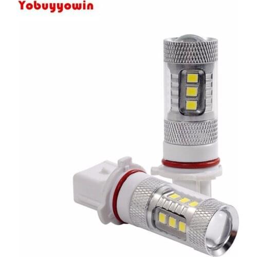 2x High Power SAMSUNG Chips 15W High Power SMD LED P13W SH23W 12277 Projector Fog Daytime Running Light