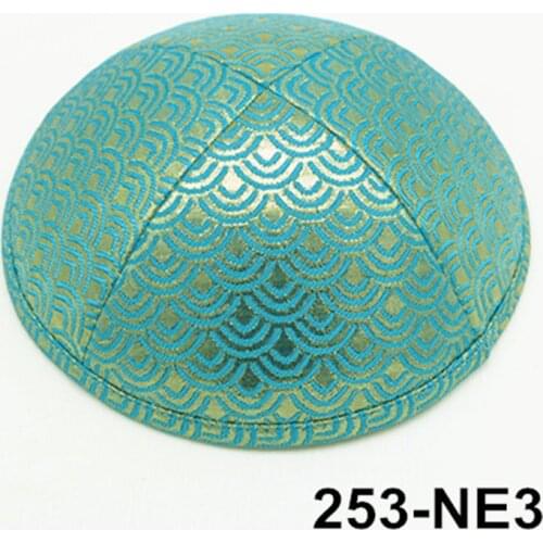 Brocade19cm KippotKipa Appaerl Accessories Hats Caps SkulliesBeanieKippahJewishYarmullka