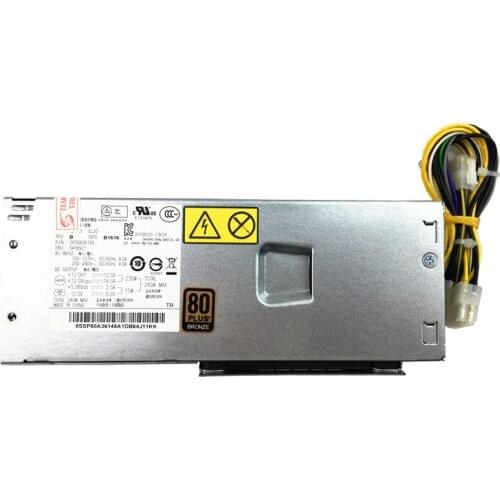 240W PC Power Supply PCB020 HK280-71FP FSP180-30SBV for H3050 Server E73 M92p 73 SFF 240W Power Supply 54Y8897 Small Form Factor