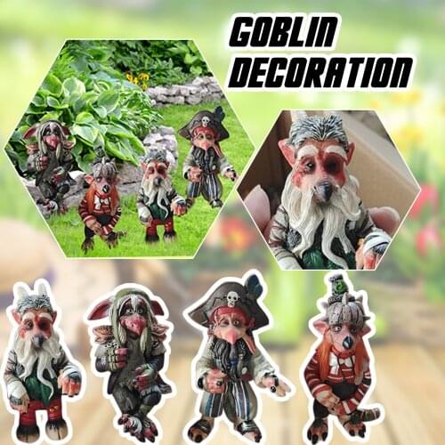Big Goblin Ornament Decoration Figurines Yard Statues Miniature Mysterious Atmosphere Sculpture Handicraft Garden Decorative