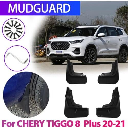 Mud Flaps For Chery tiggo 8 plus 2020 Chery tiggo 8 Pro 2021 Mudflaps Splash Guards Mud Flap Front Rear Mudguards Fender