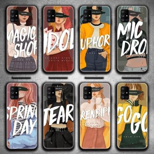 Pepakomi Bts Phone Case For Samsung Galaxy A21S A01 A11 A31 A81 A10 A20E A30 A40 A50 A70 A80 A71 A51