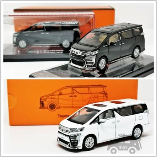 GCD 1:64 Toyota vellfire MVP White/Black LHD/RHD Diecast Model Car