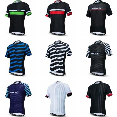 JPOJPO 2020 Cycling Jersey Men Summer Short Sleeve Cycling Clothing MTB Road Breathable Quick Dry Pro Bike Jersey Shirt Top wear