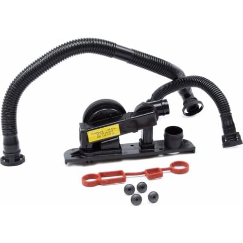 YIMIAOMO Plastic Cylinder Head Cover Breather Hose Pressure Regulator Valve Kit For Audi A3 A4 TT VW Jetta Golf Passat Eos 2.0T