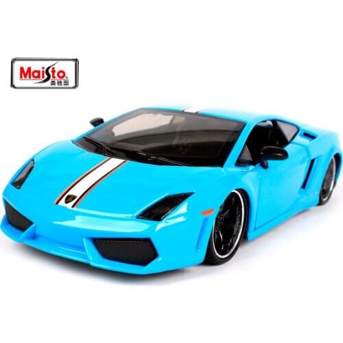 Maisto 1:24 Lamorghini Gallaedo Lp560-4 Modified car diecast shape car Collect toy car new boxes are shipped free of charge