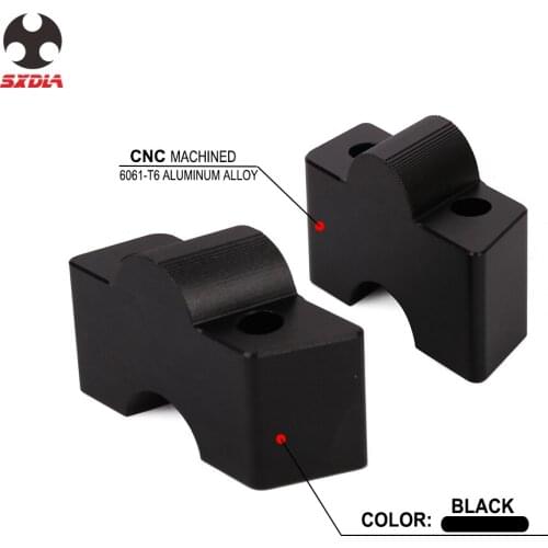 Motorcycle CNC Aluminum Handlebar Riser Mount Clamp For Kawasaki ER6N ER-6N ER-6F ER6F ER 6N 6F 2012-2016 Z650 Z 650 2017