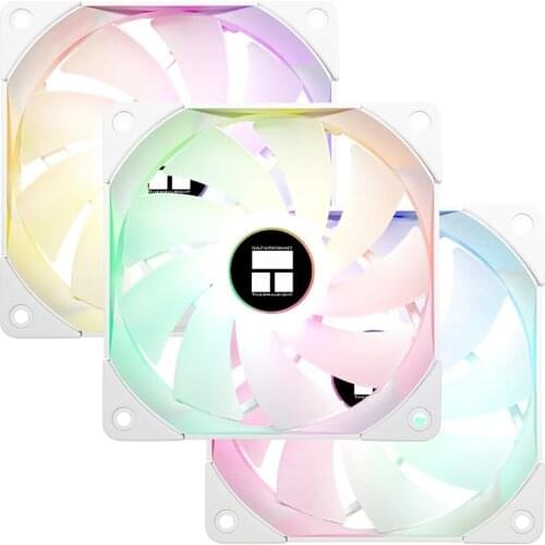 Thermalright TL-C12RW-S X3 120mm Reverse version Fan 5V 3PIN ARGB CPU cooler fan White Symphony Silent Fan