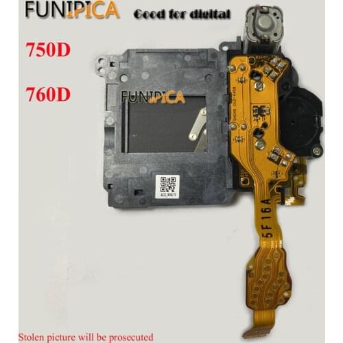 Original 750D Shutter unit for Canon 750D shutter unit 750 Shutter Assembly Group SLR Camera Repair Part free shipping