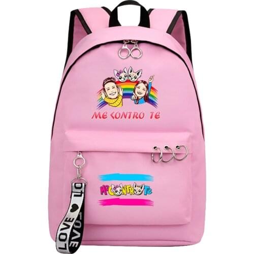 New Me Contro Te Backpack For Girls Boys Students School Bags Men Women Daily Travel Shoulder Bags Mochila Escolar Gift