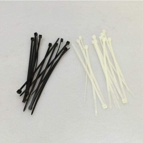 STARPAD For Car Ties Tie-up Bundle Rope Pull Plastic Clip Nylon Clip Black & White 3 * 100 Free Shipping