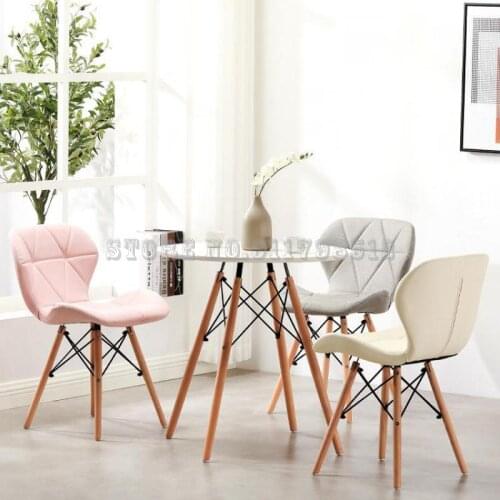 Makeup chair stool backrest home simple dining chair bedroom dormitory bedroom college student desk butterfly chair
