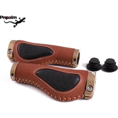 PROPALM 1900LEO Bike Bicycle Grips bike handlebar grips leather grip bike parts