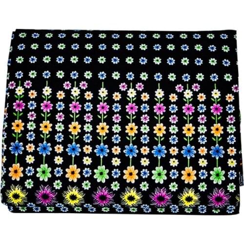 Vintage African Fabric Polyester Wax Cloth For Women Clothing Dress Accessories DIY Handmade Craft Sewing Home Textile Decor