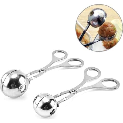 304 Stainless Steel Meatball Clip DIY Fish Meat Rice Ball Maker Meatball Maker Kitchen Tool Accessories