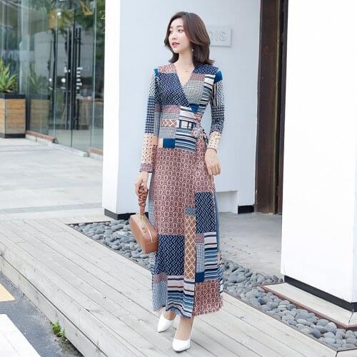 2021 Plus Size Print Summer Dress Evening Long Vintage Dress Party Oversize Short Sleeve Beach Women Dresses Robe Vestido Prom