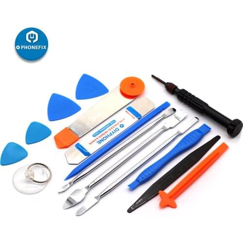 15 in 1 LCD Screen Phone Repair Tool Kit Tablet Open Repair Tools Kit Mobile Phone Screen Disassemble Tools for iPhone X 8 7 6S