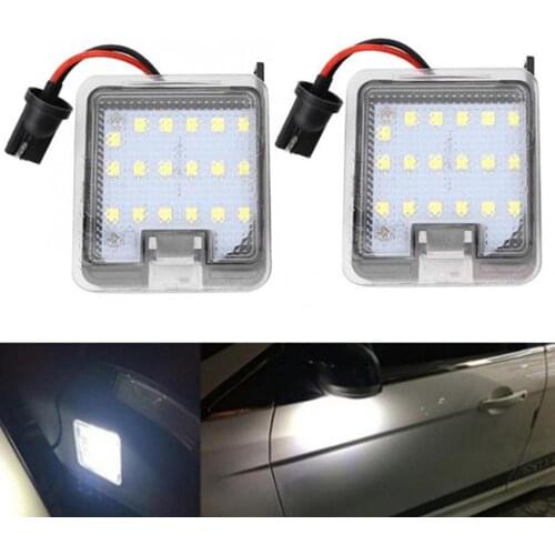 2Pcs 18 SMD Ultra Bright LED Rearview Mirror Light for Ford Kuga Focus Mondeo
